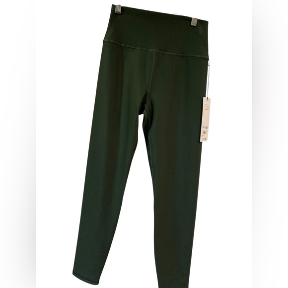 ALO Yoga Pants - NWT Alo Yoga 7/8 airlift leggings CHARCOAL GREEN Size L